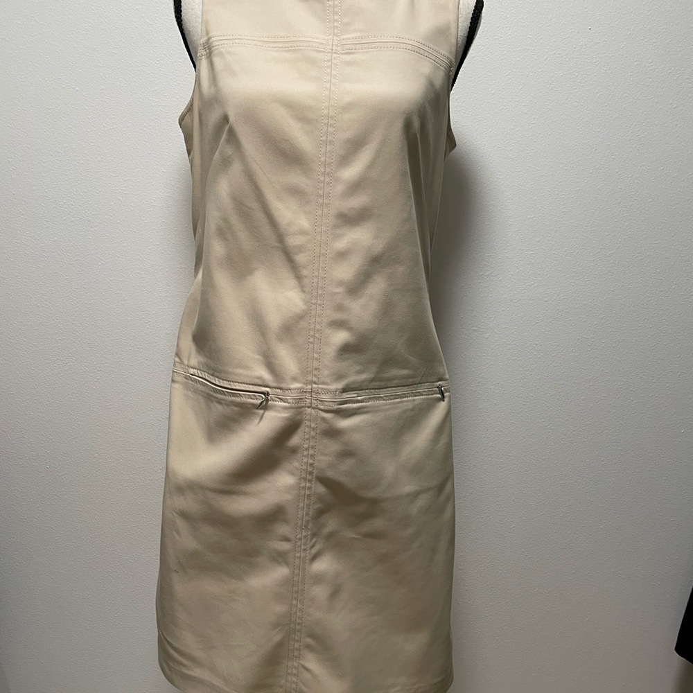 White House Black Market Tan Mini Dress